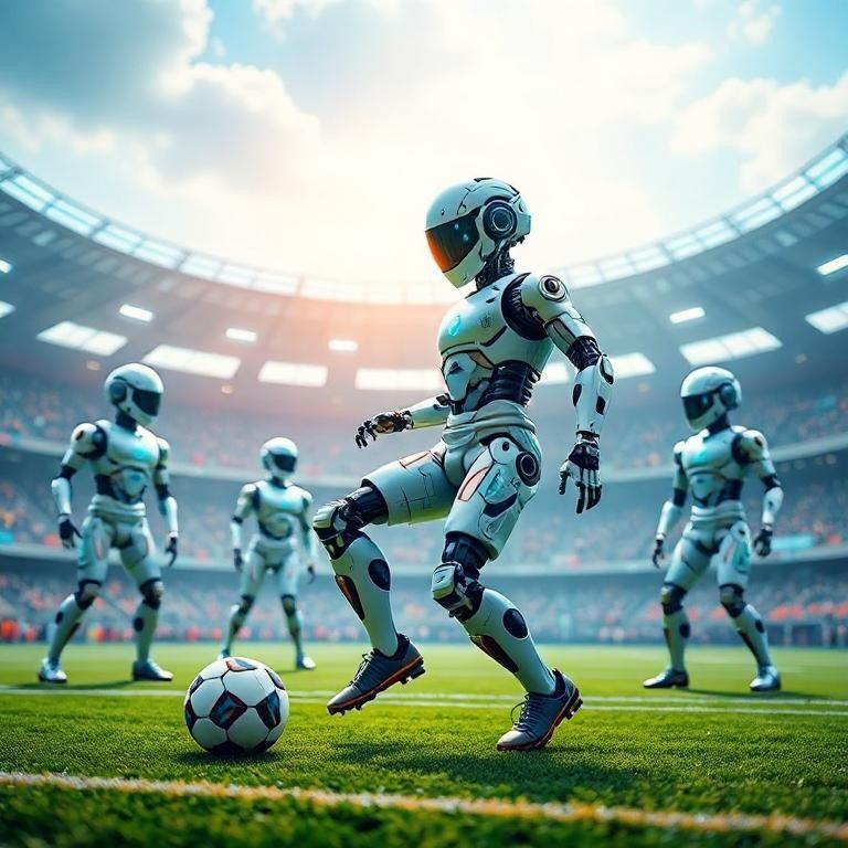 AI Robots Take the Field in Autonomous Soccer League in China