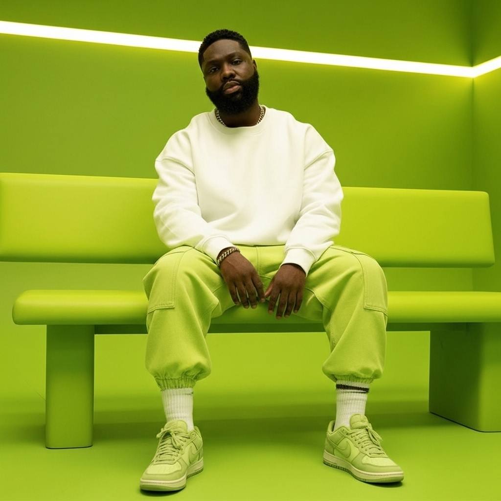 A young man with a slight smile (see the uploaded picture as