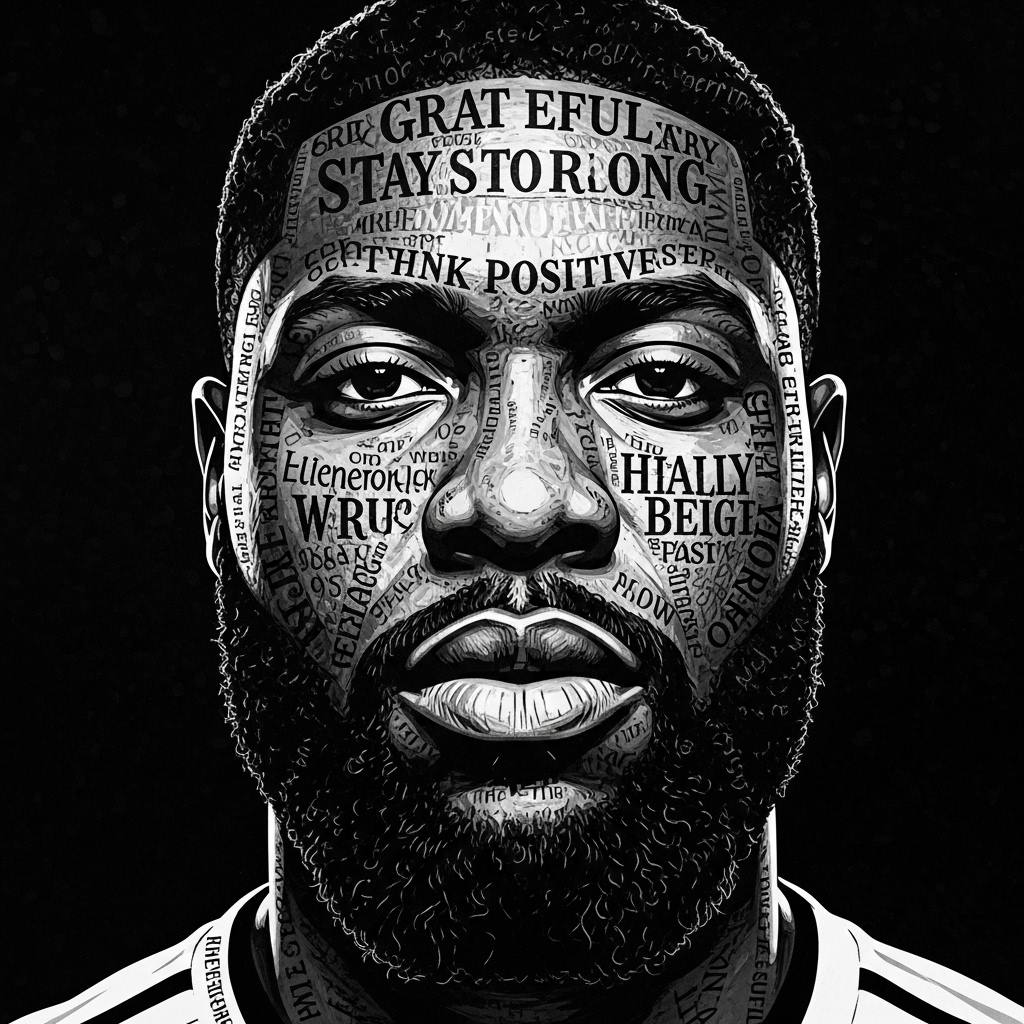 Create a hyper-detailed black and white portrait artwork whe