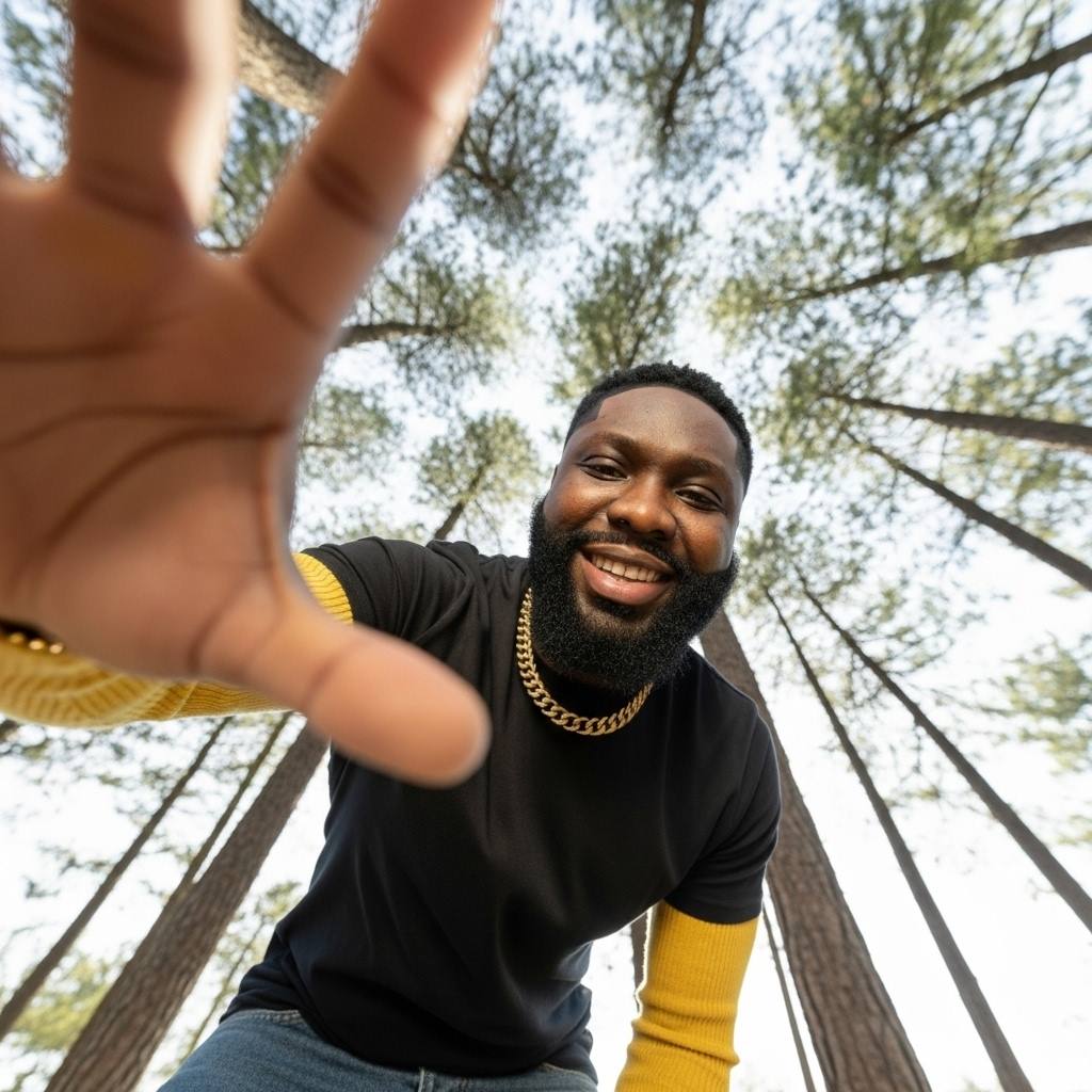 Usando esta imagem fornecida como referência: gere um retrat