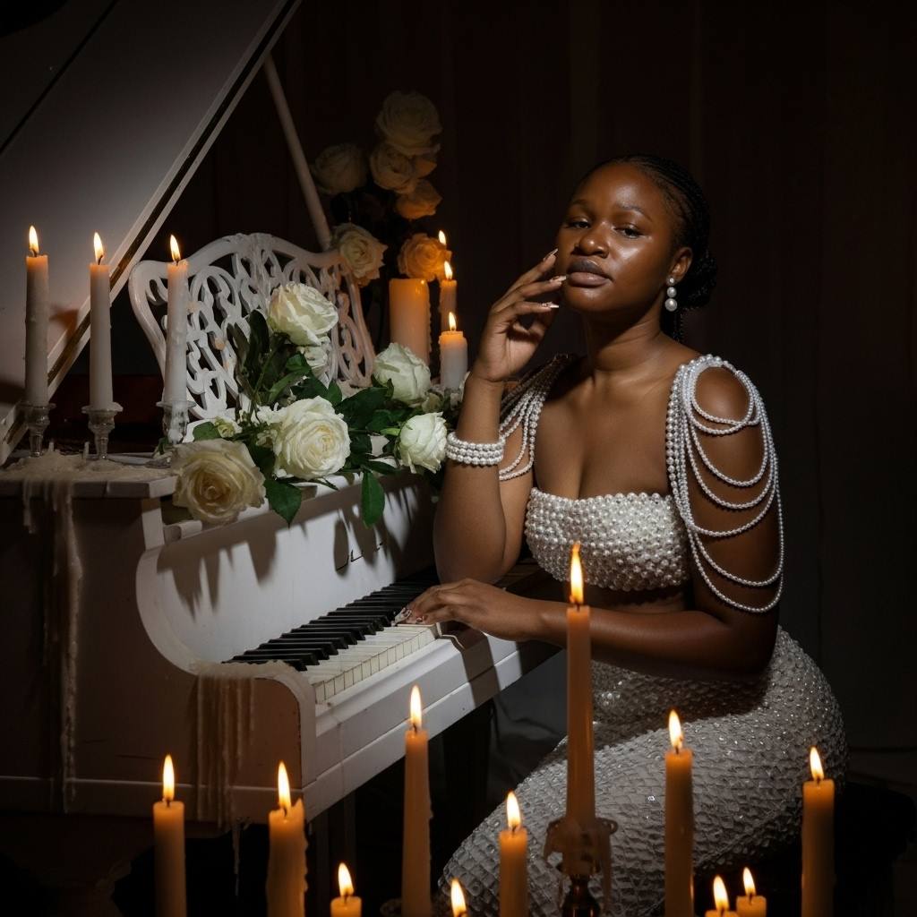 Using the uploaded photo and keeping face unchanged, create