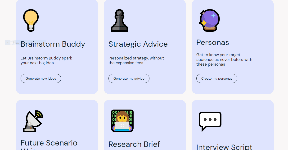 AI Toolbox for Innovators
