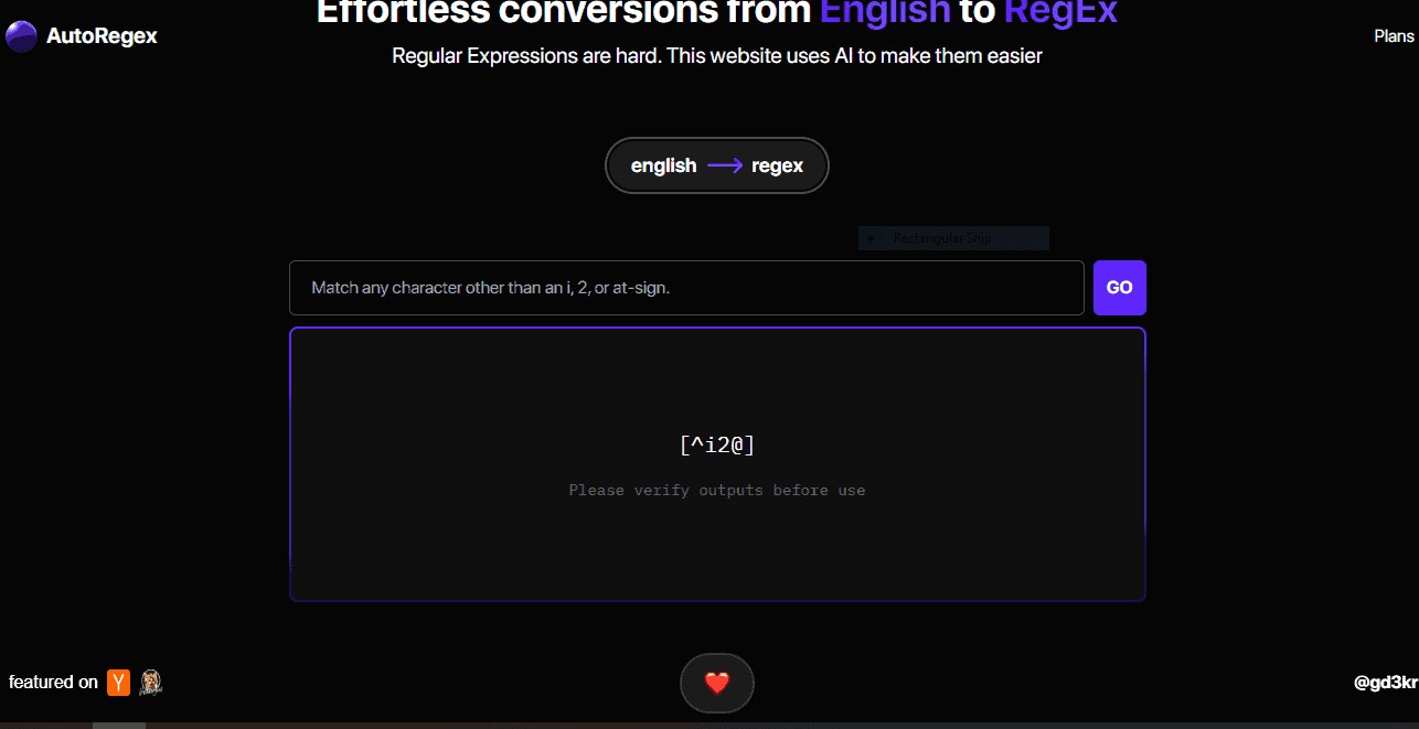 AutoRegex