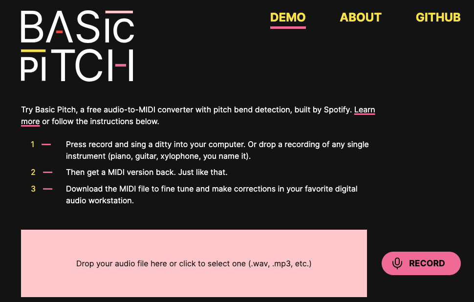 Basic Pitch