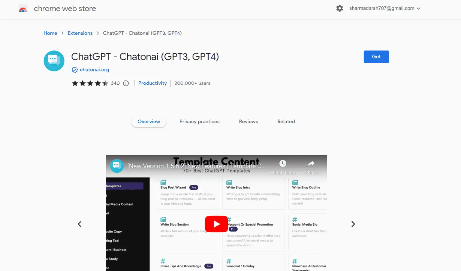 ChatGPT Chrome Extension