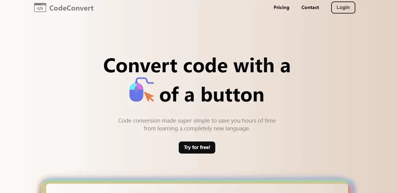 CodeConvert AI