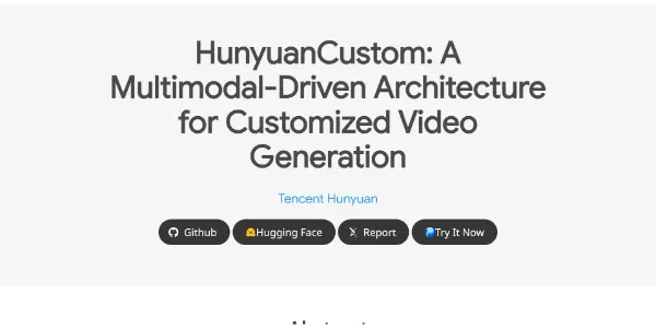 HunyuanCustom