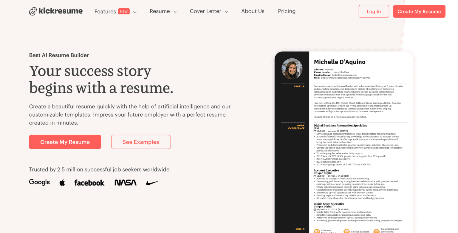 Kickresume