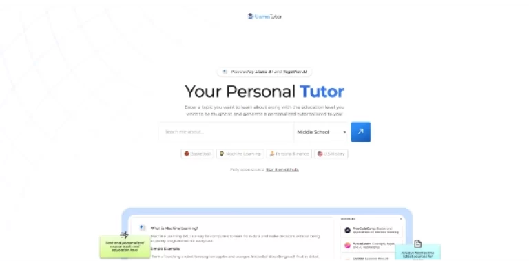 Llama Tutor