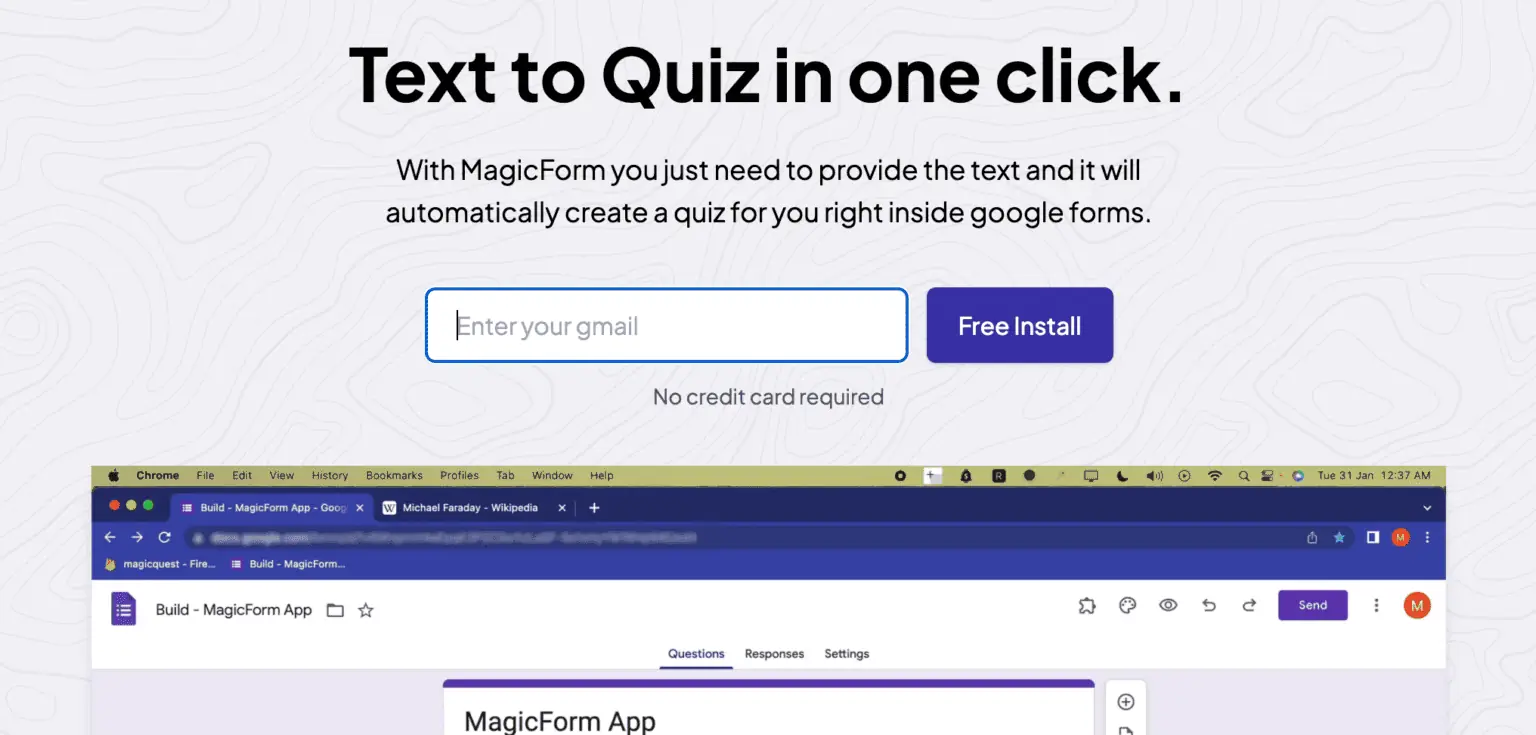 Magic Form