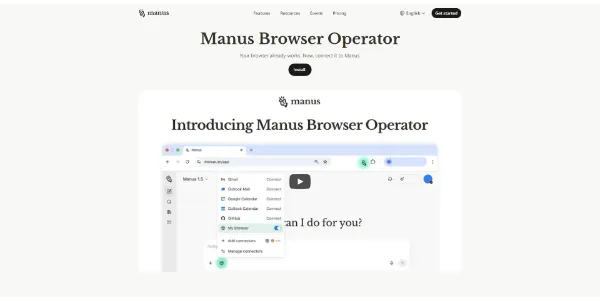 Manus Browser Operator