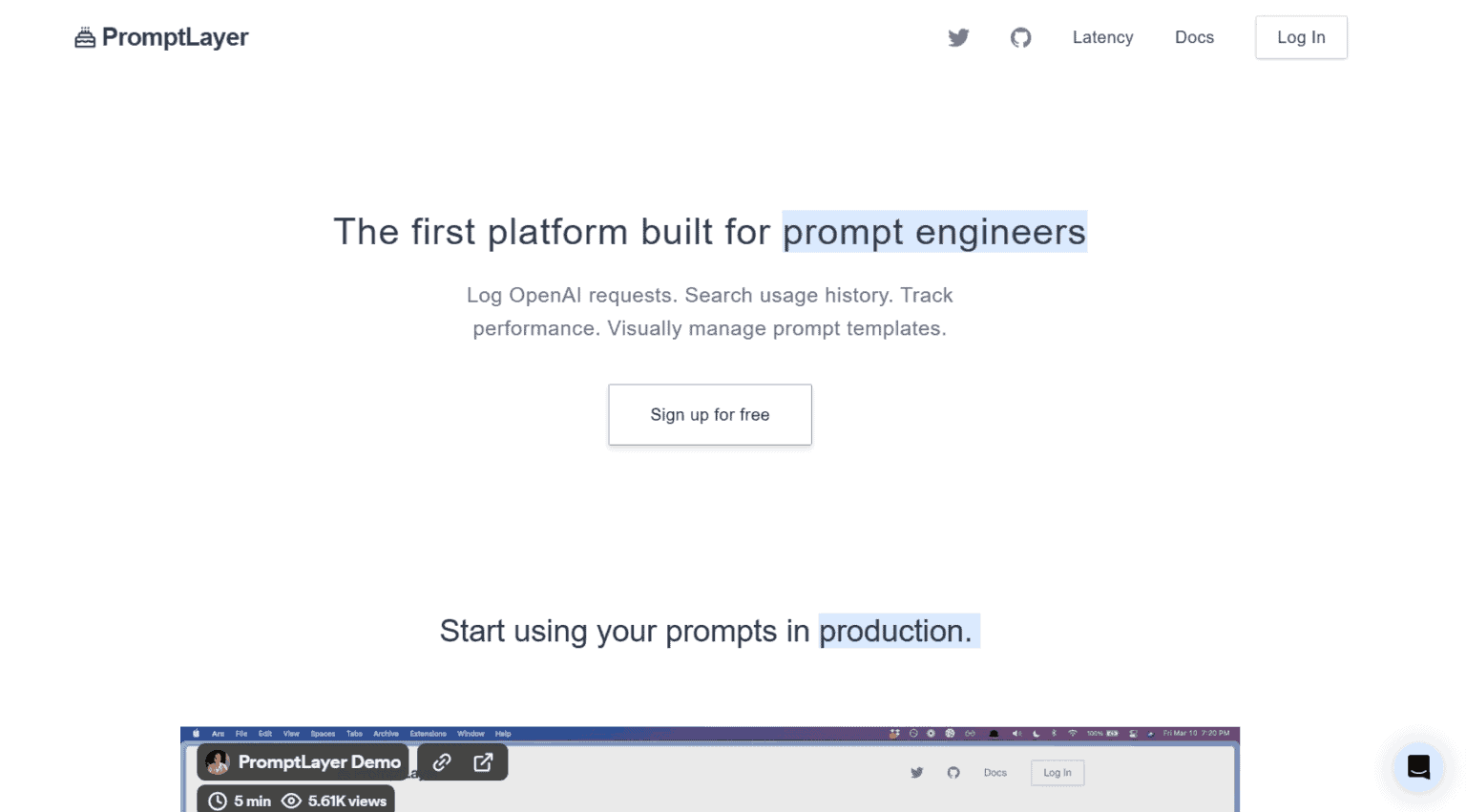 Promptlayer