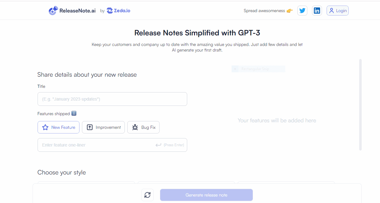 ReleaseNote.AI