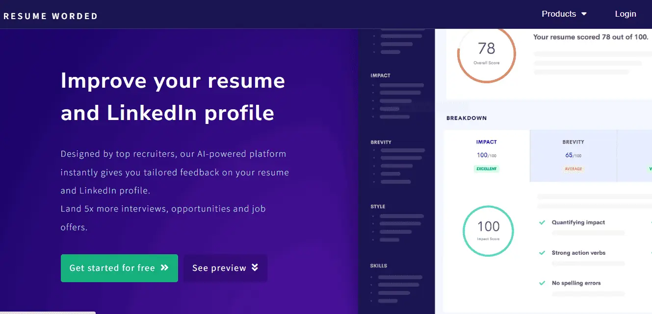 Resume Worded