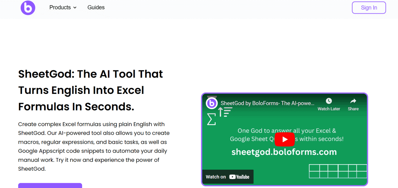 SheetGod
