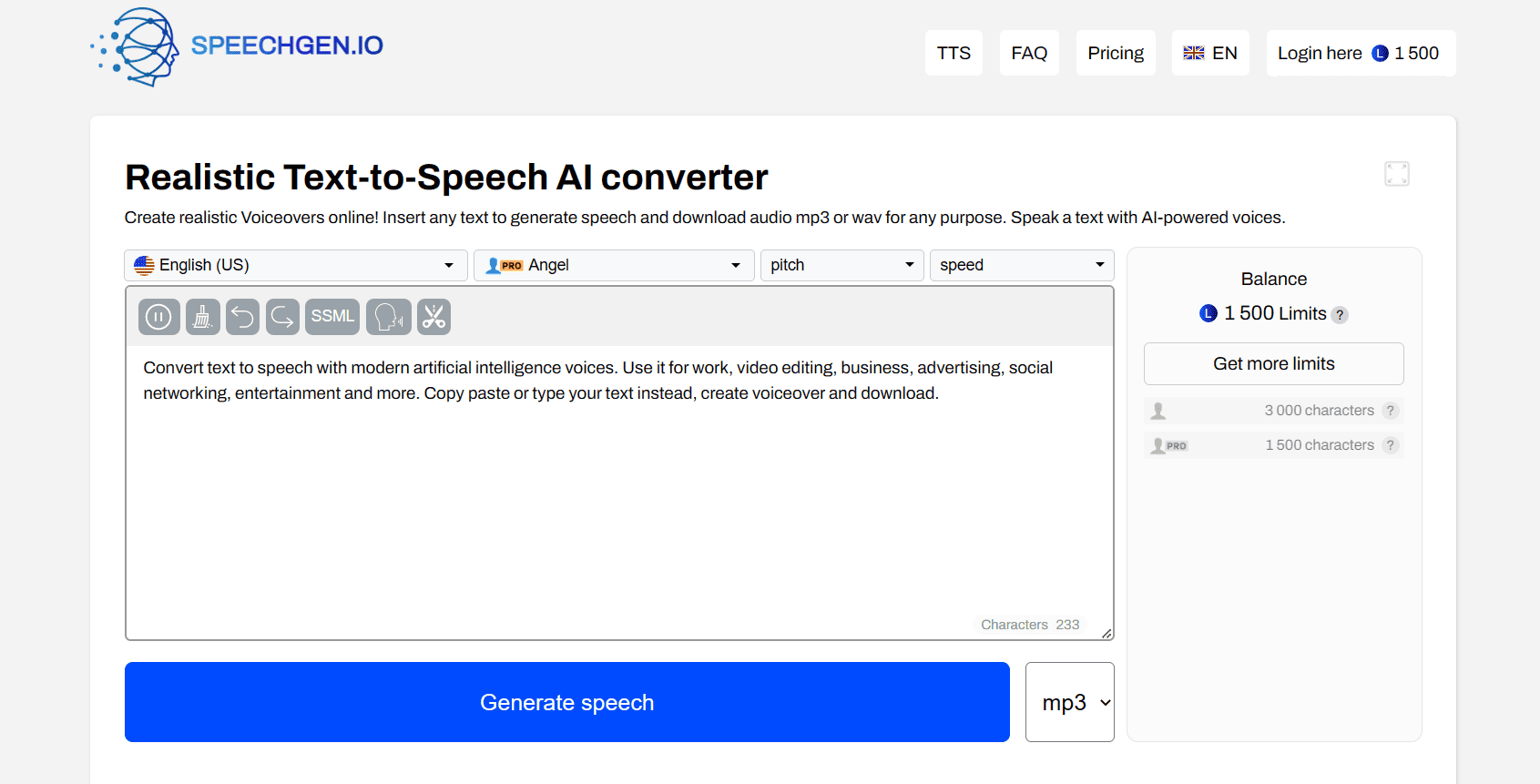 SpeechGen