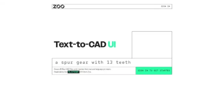 Text-to-CAD UI